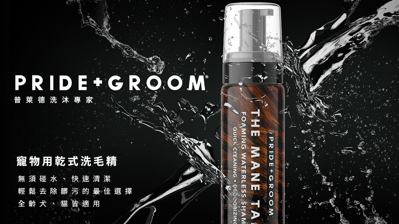 PRIDE+GROOM 普萊德洗沐專家 寵物乾式洗毛精