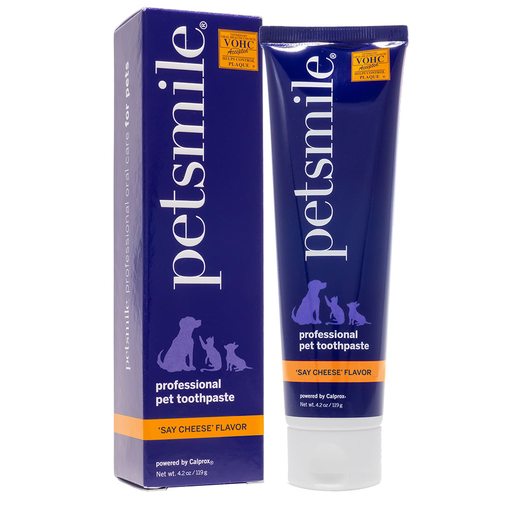 Petsmile 佩齒邁 VOHC認證專業寵物牙膏 起司口味119g