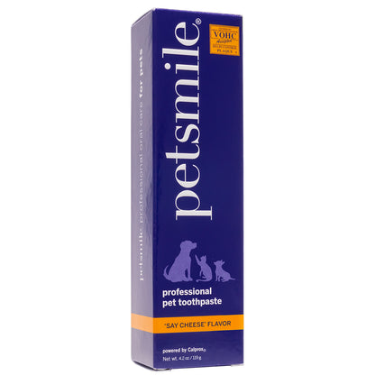 Petsmile 佩齒邁 VOHC認證專業寵物牙膏 起司口味119g