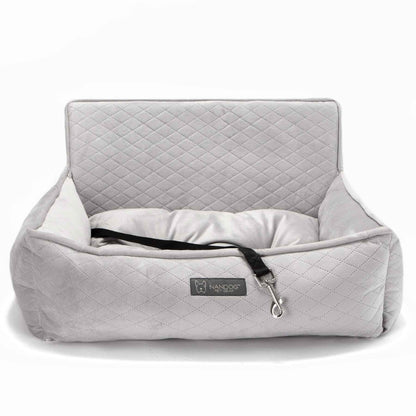 NANDOG 奶狗 寵物用汽車安全座椅 PLUSH LIGHT GREY