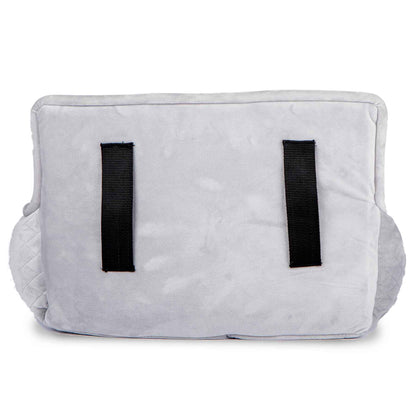 NANDOG 奶狗 寵物用汽車安全座椅 PLUSH LIGHT GREY
