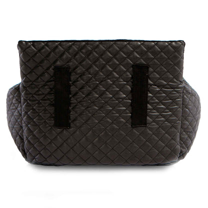 NANDOG 奶狗 寵物用汽車安全座椅 VEGAN LEATHER BLACK ( S )