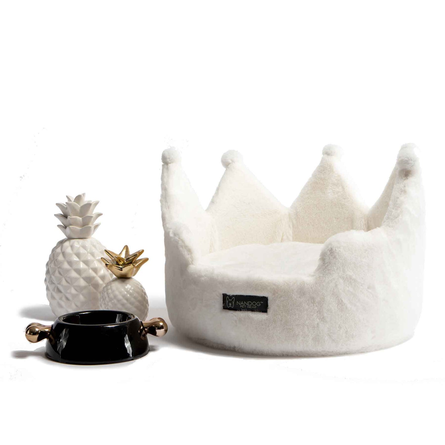 NANDOG 奶狗 皇冠床 CLOUD IVORY